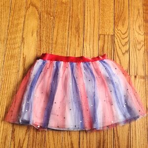 Colorful Tulle Skirt with Sequins